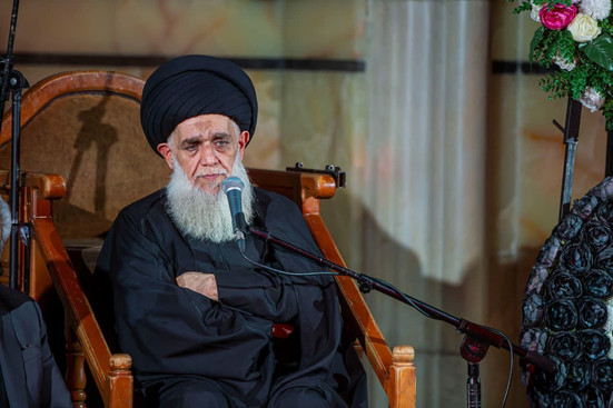 مراسم ترحیم والده حجت الاسلام سید حسین مؤمنی