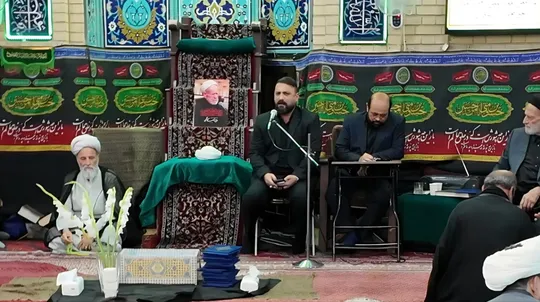مراسم ختم پیرغلام اهل بیت(ع) حاج ناصر کاظمی