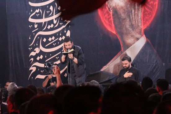 شب پنجم محرم در هیئت روضة العباس(ع)