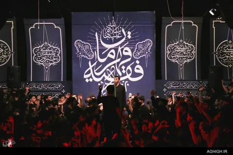 شهادت حضرت زینب(س) در هیئت ثارالله زنجان