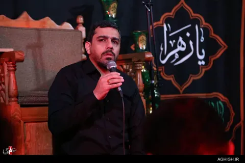 شب دوم عزاداری ایام فاطمیه در هیئت محبان الرضا (ع)