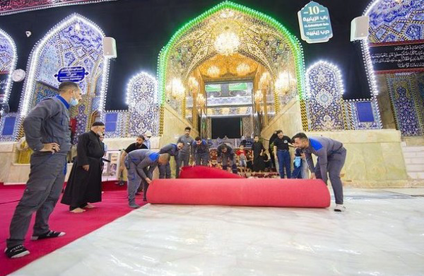 بینالحرمین قرمزپوش شد +فیلم بینالحرمین قرمزپوش شد +فیلم