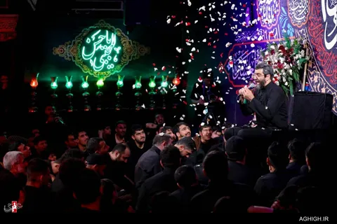 شب ششم محرم در هیئت فدائیان حسین(ع) اصفهان