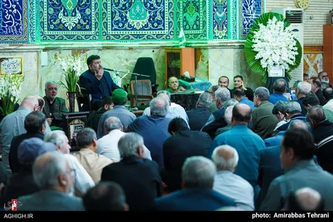 مراسم ترحیم برادر حاج ماشاءالله عابدی