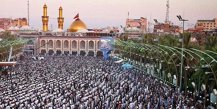 برپایی نماز عید فطر بدون محدودیت کرونایی در کربلا