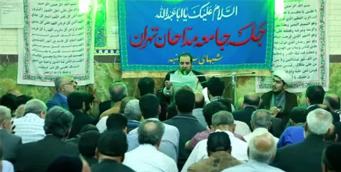حضور هیئت جامعه مداحان تهران در طرح بزرگ ماه بخشندگی