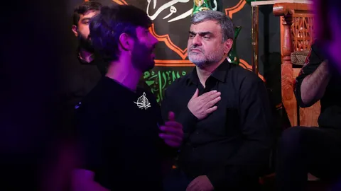 شب دوم عزاداری ایام فاطمیه در هیئت محبان الرضا(ع)