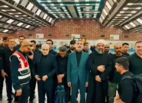 همسفر با کاروان اربعین جمعی از ورزشکاران و مدال آوران