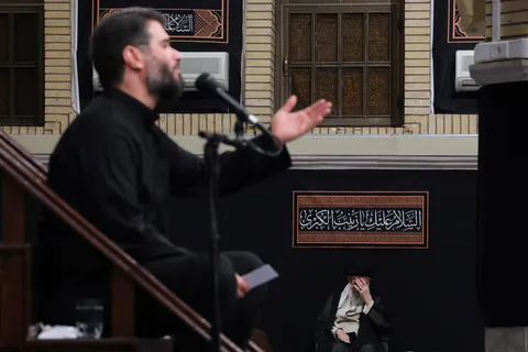 مراسم عزاداری دانشجویان به‌ مناسبت اربعین حسینی در حسینیه امام خمینی(ره)