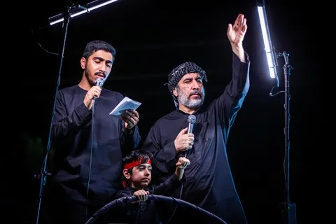 شب هفتم محرم در هیئت فاطیون قم