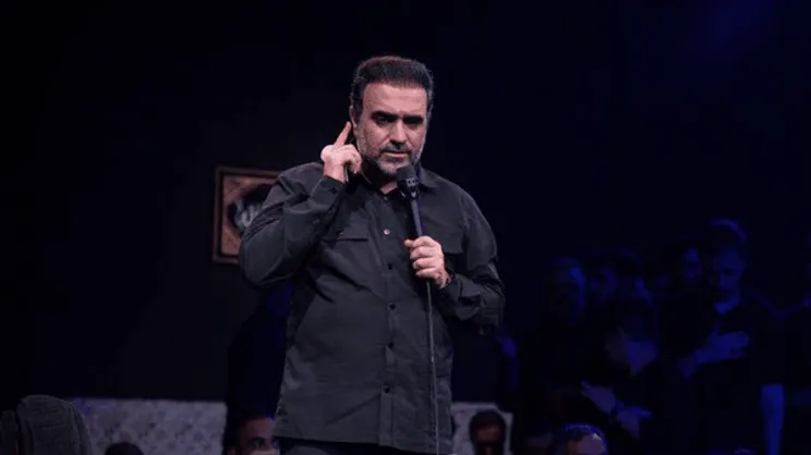 شعرخوانی محسن عربخالقی در مدح دلاوری‌ یمنی‌ها