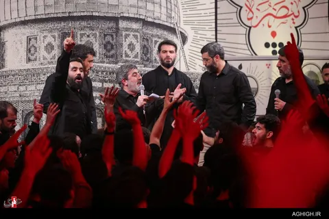 بزرگداشت فرماندهان و شهدای مقاومت در هیئت ثارالله زنجان
