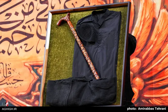 مراسم ترحیم حاج اکبر مولایی در مهدیه تهران