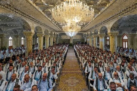 تجلیل از ۱۰۰۰ خادم آستان مقدس امیرالمومنین(ع)