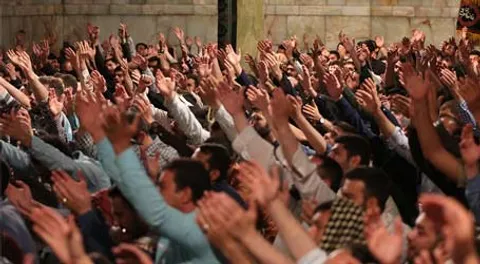 ماه بخشندگی در مسجد ارک تهران
