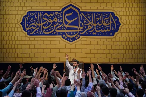 جشن میلاد امام رضا (ع) در هیئت آیین حسینی