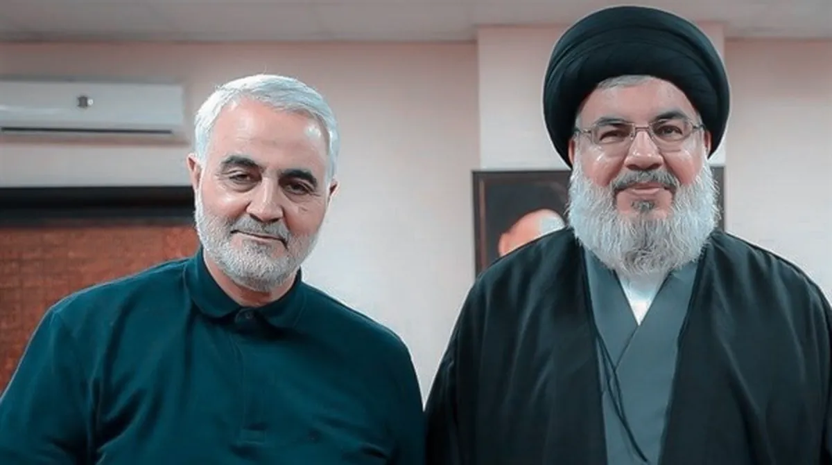 دست‌نوشته حاج قاسم سلیمانی در وصف سیدحسن نصرالله