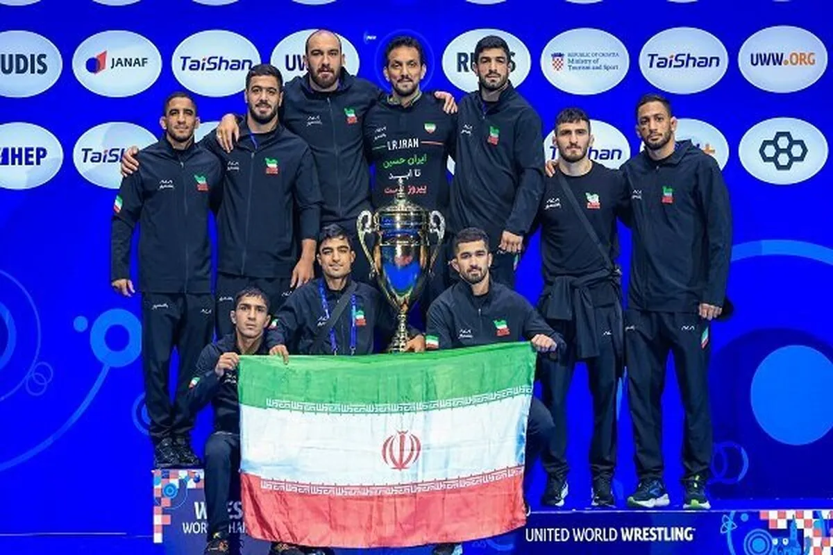 قدردانی حاج مهدی رسولی از قهرمانان تیم ملی کشتی ایران