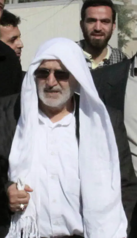 سفر حاج منصور ارضی  وحاج سعید حدادیان به کربلا