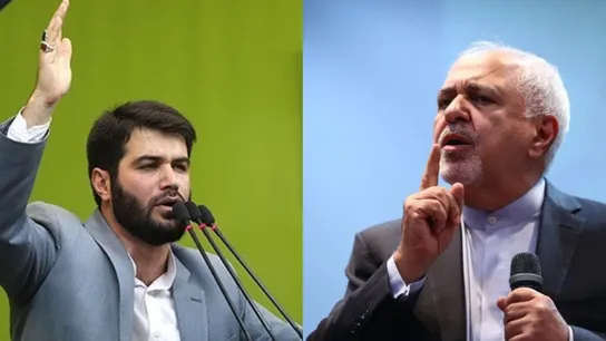 کنایه محمد جواد ظریف به حاج میثم مطیعی+فیلم