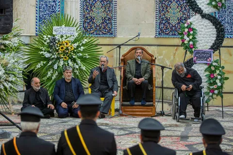 مراسم ترحیم والده حجت الاسلام سید حسین مؤمنی