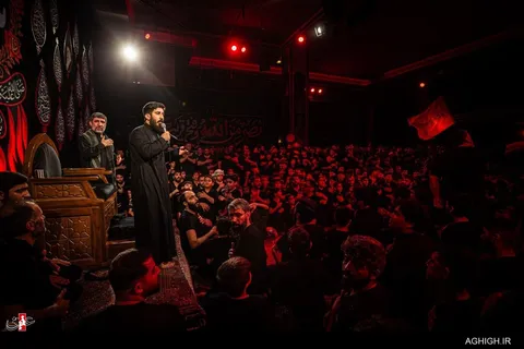 شب پنجم محرم ۱۴۴۷ در هیئت فاطمیون قم