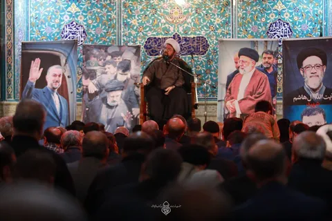 یادبود شهادت خادمان ملت در هیئت نور الرضا(ع)