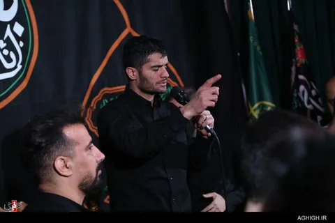 شب هفتم عزاداری ایام فاطمیه در هیئت محبان الرضا (ع)