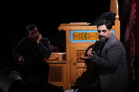مراسم سوگواری رهبر شهید امت و اساتید و دانشجویان شهید| شب اول