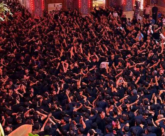 کربلا مملو از عزاداران فاطمی شد +فیلم