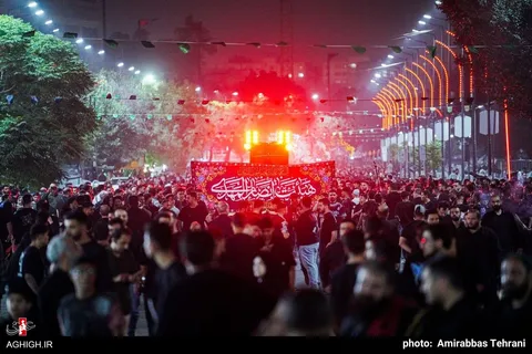 شب دوم مسلمیه در حرم حضرت عبدالعظیم(ع)