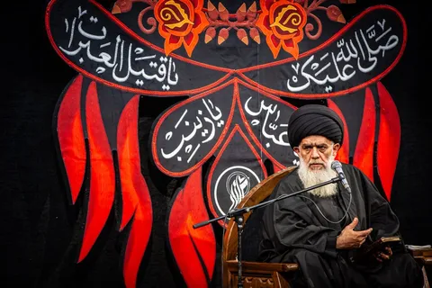 شب اول محرم ۱۴۴۷ در هیئت فاطمیون قم