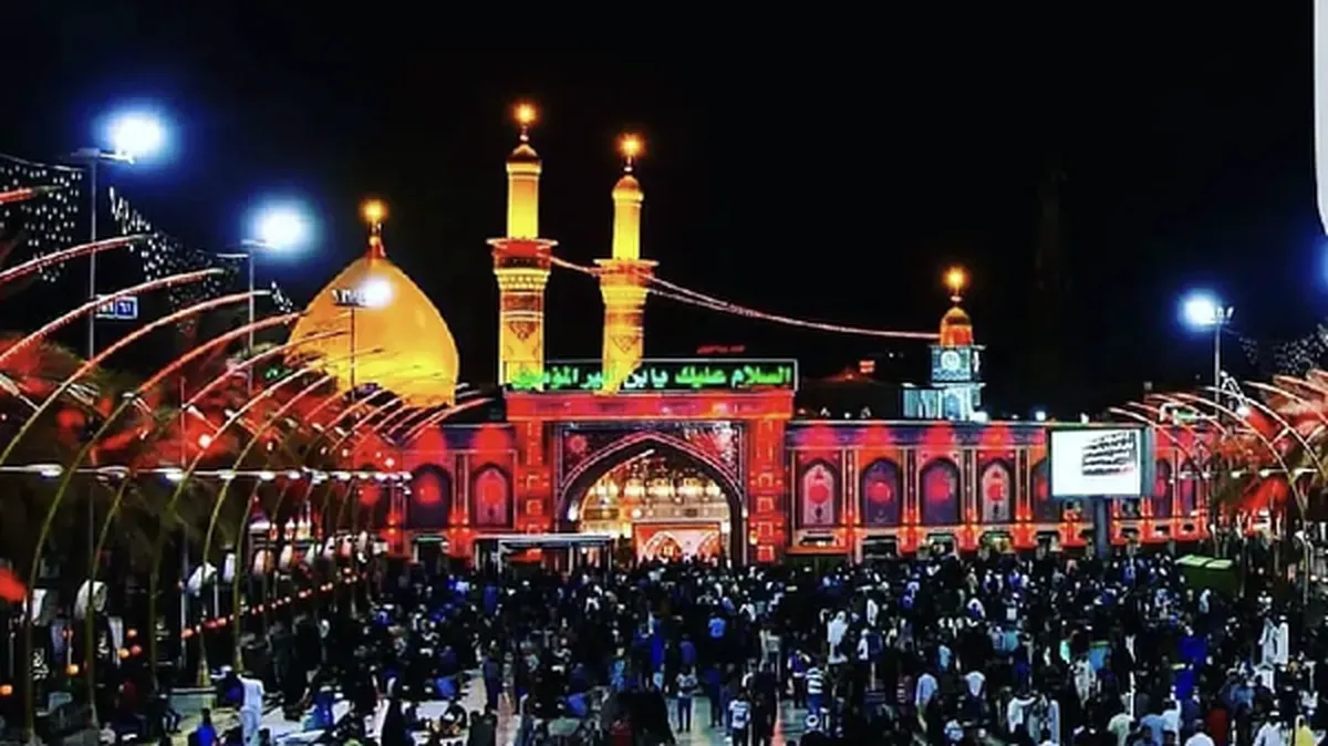 فرش‌های حرم امام حسین (ع) تعویض شد +فیلم
