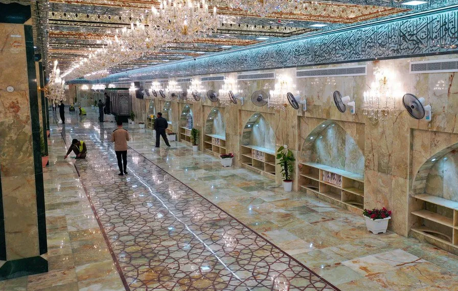 افتتاح سرداب امام حسین(ع) در حرم حضرت عباس(ع)