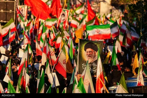 مراسم اربعین رهبر شهید انقلاب اسلامی در تهران