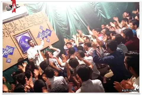 تصاویر/ جشن میلاد حضرت علی اکبر(ع) در  هیئت راس الرضای اصفهان + صوت