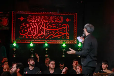 عزاداری وفات حضرت ام البنین (س) در هیئت فدائیان حسین(ع) اصفهان