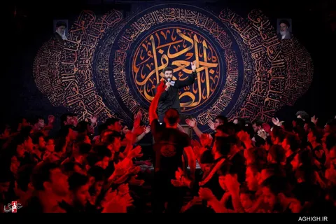 عزاداری شهادت امام جعفر صادق(ع) در هیئت فدائیان حسین(ع) اصفهان