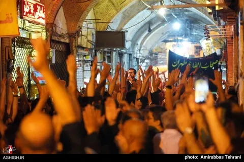 مراسم شب اول مسلمیه در حرم حضرت عبدالعظیم حسنی