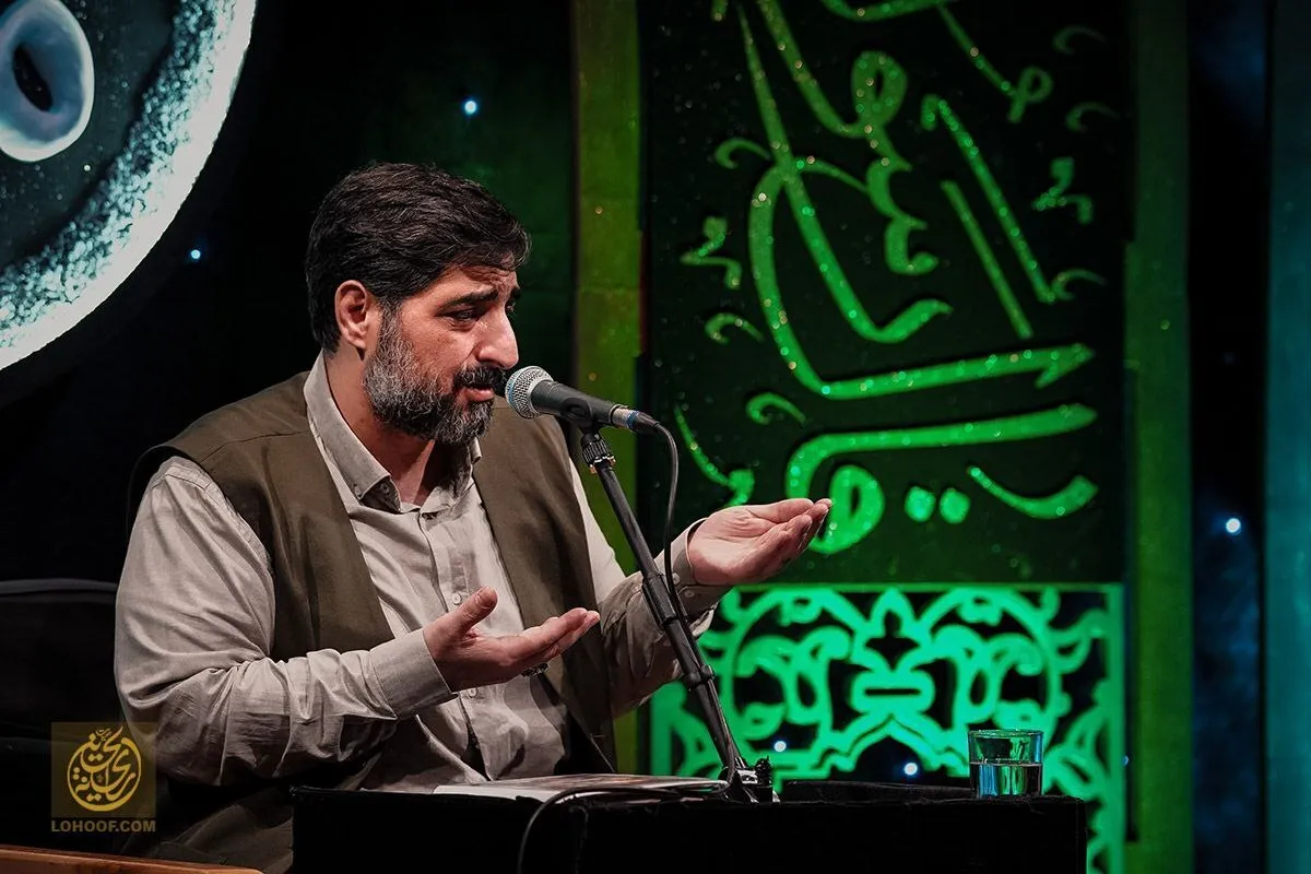 مناجات خوانی شب دوم ماه مبارک رمضان در هیئت ریحانةالحسین(س)