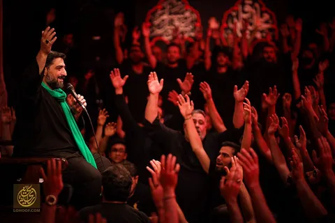 عزاداری شهادت امام باقر(ع) و حضرت مسلم(ع) در هیئت ریحانةالحسین(ع)