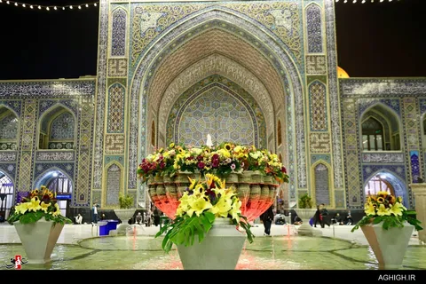 مناجات خوانی سحر شانزدهم ماه رمضان در حرم امام رضا(ع)
