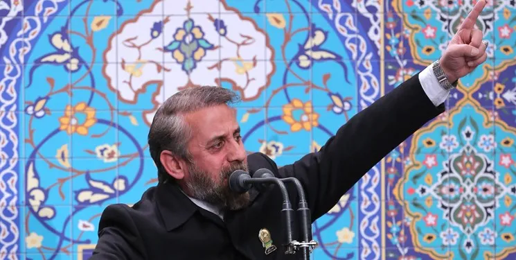 شعرخوانی حاج احمد واعظی در محضر رهبری